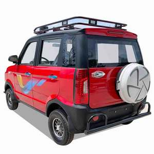 Voiture électrique basse vitesse Mini SUV 5 portes 5 places 1500W Conduite à gauche Propulsion arrière Pneus R16 Toit métallique Porte-bagages Caméra Usage léger - Product Image 3