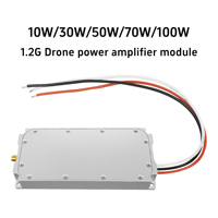 Module RF GaN haute puissance 50W, amplificateur de puissance large bande 400MHz-6000MHz pour la sécurité aérienne et l'isolation des signaux