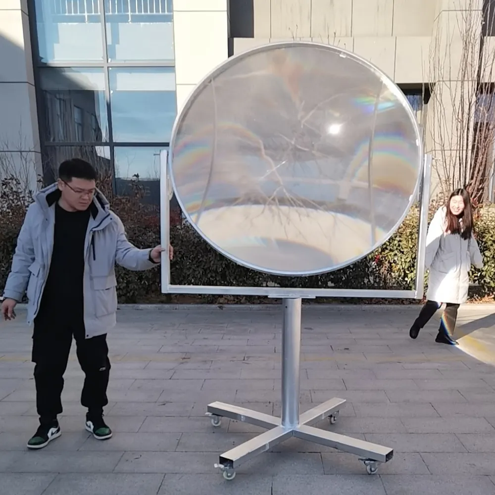 Новый дизайн квадратный объектив 1000*1000 мм большой объектив Френеля для солнечной энергии фокусное расстояние 1300 мм