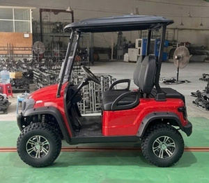 Carrito de Golf Eléctrico de 4 Plazas, Buggy Utilitario con Techo para Campos de Golf y Estacionamientos de Resorts - Product Image 5