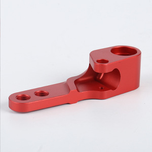 Servicio de Mecanizado CNC de Precisión, Piezas de Aluminio Personalizadas, Componentes Mecánicos Fresados CNC con Anodizado Rojo - Product Image 5