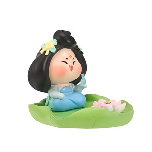 Vente en gros : Boîte mystère DIY en résine, thème Dynastie Tang, porte-encens, figurine de collection personnalisable, décoration de bureau - Product Image 5