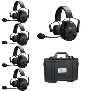 CAME TV Kuminik8 Noise Cancelling 2 way Wireless Intercom System headset for TV Film Production and Car Racing RC