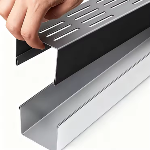 Bandeja de drenaje de acero inoxidable 304 316 personalizada para canaletas modulares, aplicaciones en supermercados, patios y alcantarillado de puentes - Product Image 2