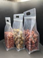 Sachet Doypack pour Aliments et Snacks, Scellé sur Huit Côtés, Fond Plat, Fermeture Ziplock, Qualité Robuste