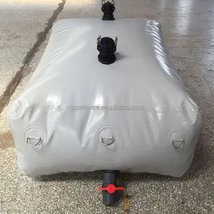 flexible big capacity 50000L pvc tarpaulin water tank