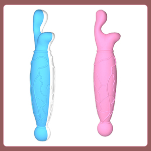 Per adulti Erotica ricaricabile a doppia testa massaggiatore femminile masturbatore Multi frequenza vibratore - Product Image 2