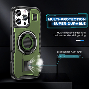 Coques de téléphone portable en silicone réglables et discrètes pour <span class=keywords><strong>iPhone</strong></span> 16 15 14 13 12 11 Pro Max Plus, protection antichoc multicouche - Product Image 3