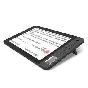 Huion 10.1 인치 DS101S 지문 식별 IPS 스크린 디지털 서명 보드 패드 그래픽 태블릿 금융 서비스