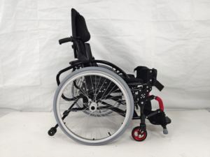 Sedia a rotelle manuale sedia a rotelle per disabili sedia a rotelle leggera sportiva e manualmente in piedi vendita calda - Product Image 2