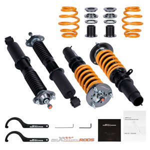 Maxpeedingrods Coilovers de calle completamente ajustables para <span class=keywords><strong>BMW</strong></span> <span class=keywords><strong>E46</strong></span> 316i 325i 328i 330i 323i 325i <span class=keywords><strong>318d</strong></span> 320d 330d 98-06 - Product Image 3