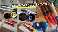 Battery LED Light Traffic Safety Baton Traffic Warning Product pour Road Control Wand