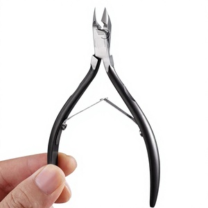 Professional Stainless Steel Cuticle Nippers 10mm Jaw Sharp Precision <b>Nail</b> <b>Tool</b> for Manicure Pedicure Adult Use - Product Image 1