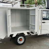 Mini camionnette électrique entièrement fermée, fourgonnette de transport à haute capacité de charge pour la livraison logistique
