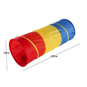 Túnel de juegos Oem para niños, túnel de gusano de plástico de 3 colores - Product Image 5