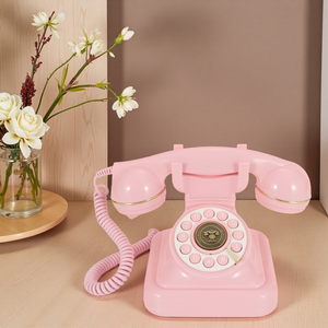 Las mejores ofertas, decoración de fiesta de boda blanca Retro, máquina de mensajes de Audio para invitados de boda blanca nueva, grabadora de voz de teléfono con cable para - Product Image 3