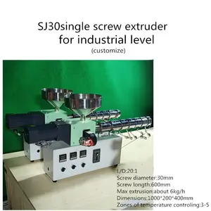 Extrusora de Mesa SJ30, Extrusora de Plástico, Extrusora de Un Solo Tornillo, Extrusoras de Tornillo Pequeñas - Product Image 4