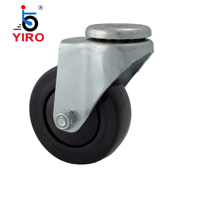 High Quality 1.5 2 2.5 3 4 5 6 8 Inches PU Industrial Caster Wheel Locking Wheels For Industrial Use ODM Customized Support