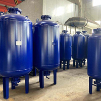 Réservoir de pression d'air à membrane EPDM en acier au carbone de 200 L avec cuve sous pression pour système de stabilisation de climatisation