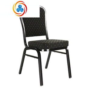 Chaises de banquet modernes et contemporaines en métal noir, empilables, durables, pour restaurants, hôtels, mariages, fêtes et appartements – Vente en gros à prix réduit - Product Image 1