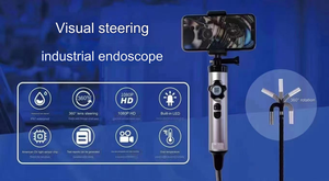1080p HDステアリング内視鏡 6.4mm 1mスネークケーブルレンズ ビデオボアスコープカメラ その他車両および工具 - Product Image 6