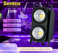 Kabelloses Zweifarb-LED-Bühnenlicht mit Warmweiß und Weiß, Dual-Color Oberflächen-Softlight, Moving Head Bühnenfülllicht