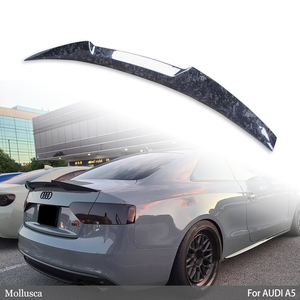 สำหรับ A5 B8.5 B8 2ประตูคูเป้8T3 M4สไตล์คาร์บอนไฟเบอร์ปลอมแปลงปีกหลังลำตัว2007-2017 - Product Image 1