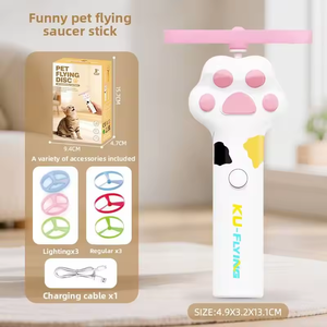 Nouveau Lanceur de Jouets pour <span class=keywords><strong>Chat</strong></span> 2026 – Jouet Interactif Électrique Lumineux à LED pour Chats d'Intérieur, Idéal pour l'Exercice et la Chasse des Chatons - Product Image 2
