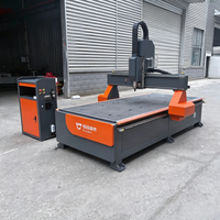 Routeur CNC 3 axes robuste 1325 avec table à vide et pompe à vide DSPA11 pour découpe de MDF, contreplaqué, PVC, aluminium, bois et gravure en relief de meubles