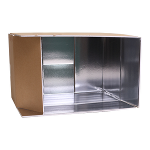 Custom Frozen Food Aluminum Transportation Carton Fruit Vegetable Cold Fold Foam Insulated Foil Boxes