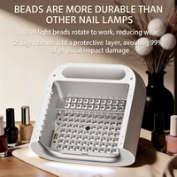 Lampe à ongles UV LED professionnelle avec écran, durcissement rapide 365nm, matériau ABS, haute puissance pour salon et usage domestique