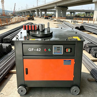 Machine à cintrer les étriers en acier CNC automatique GF42, 4-36 mm, 220 V, pour travaux de renforcement sur chantier