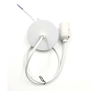 Portalámparas de 10 CM E 27 Portalámparas de cuerpo de luz <span class=keywords><strong>Enchufe</strong></span> de cable Portalámparas de luz LED - Product Image 4