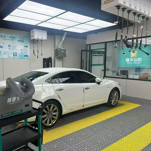 Kit de rénovation de station de <span class=keywords><strong>lavage</strong></span> automobile tout-en-un avec bras de <span class=keywords><strong>lavage</strong></span> pivotant à 360°, enrouleur de tuyau et grille de drain antidérapante pour ateliers de detailing automobile - Product Image 4