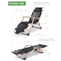 Chaise de sieste zéro gravité peu encombrante, installation rapide en 10 secondes, lit pliant avec matelas en mousse à mémoire de forme pour le repos des conducteurs de camping-car et de camion