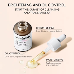 Suero Facial de Vitamina C LANBENA para Aclarar la Piel y Antienvejecimiento, Suero Facial de Vitamina C para Piel Seca y Sensible - Product Image 3