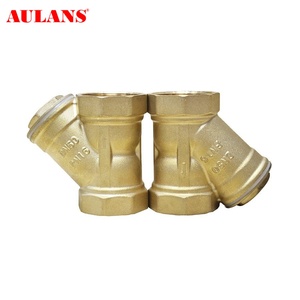 ตัวกรองน้ำแบบ Y ชนิดทองเหลือง AULANS สำหรับงานประปา ขนาด 1/2 - 4 นิ้ว พร้อมบริการปรับแต่งขายส่ง - Product Image 3