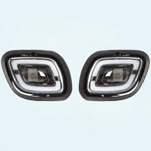 ไฟตัดหมอก LED คุณภาพสูง แสงสีขาว ฝาครอบสีขาว ชุดประกอบสำหรับรถบรรทุก Freightliner Cascadia ปี 2008-2017 - Product Image 2