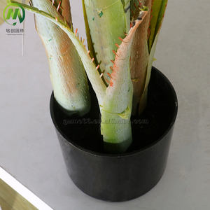 Nouveau style artificiel <span class=keywords><strong>areca</strong></span> plam plante bonsaï haute simulation plam arbre en pot tropical hawaii faux palmier pour la décoration de la maison - Product Image 6