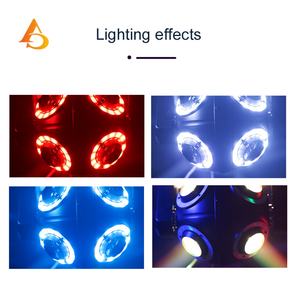 Venta Directa de Luces Móviles de Discoteca Baratas con Control Remoto, Luces LED Móviles para Escenario - Product Image 6