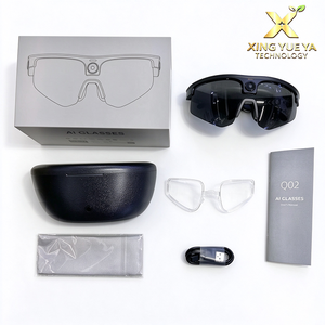 Gafas Deportivas Inteligentes Q02 Ultra AI de Última Generación con Estuche de Carga, Cámara de 8MP, Lentes Polarizadas, Grabación de Video con ChatGPT y Traducción por IA - Product Image 4