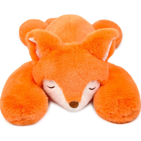 Jouet en peluche renard chauffant au micro-ondes, personnalisé, avec particules lestées, très populaire