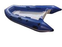 Bateau pneumatique à coque en fibre de verre RIB360, yacht sportif, bateau à grande vitesse, capacité 3+1