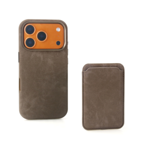 เค<span class=keywords><strong>ส</strong></span>ผ้าสักหลา<span class=keywords><strong>ด</strong></span>หรูหราน้ำหนักเบาแบบพรีเมี่ยมพร้อมกระเป๋าเงินบัตรแม่เหล็กที่ถอดออกไ<span class=keywords><strong>ด</strong></span>้ I <span class=keywords><strong>ส</strong></span>ำหรับ iPhone 14-16 PRO MAX - Product Image 1