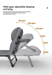 سرير مستلق للشاطئ متعدد الوظائف مع وسادة - Product Image 4