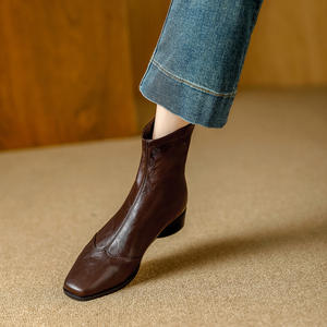 Chaussures Oxford habillées pour hommes en cuir véritable, style britannique, grandes tailles, à enfiler, respirantes et légères, idéales pour l'automne et les mariages - Product Image 6