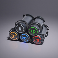 Pack Énergie Fitness - Ensemble d'entraînement de Squat pour Salle de Sport Intérieure - Sac de Levage lesté - Équipement de Fitness