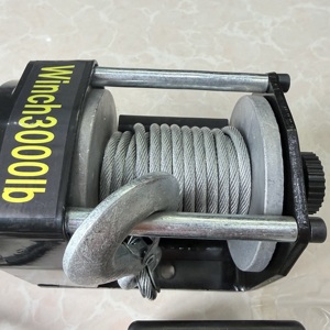 3000LBS Ağır Hizmet Tipi Elektrikli Çelik Halatlı Vinç 12V/24V Su Geçirmez CE Sertifikalı <span class=keywords><strong>ATV</strong></span> Römork Tekne Kaldırma için Özelleştirilebilir - Product Image 2