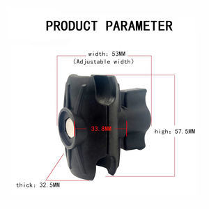 Soporte de brazo Flexible para teléfono móvil, varillas de 6cm, brazo de conexión doble, soporte portátil para teléfono móvil - Product Image 2