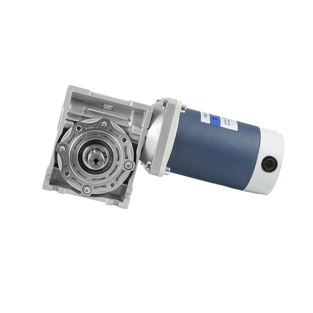SMRV50 Series High Torque 24V DC Permanent Magnet Brush Worm Gear Motor 500W Explosion-Proof With Speed Controller